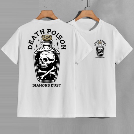 T-Shirt Boy Death Poison White